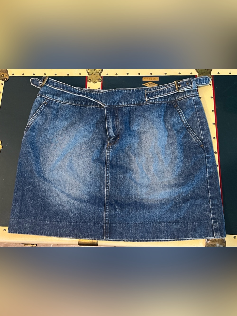 Ralph Ralph Lauren Denim Jean Mini Skirt